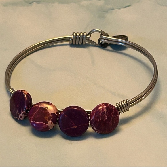 Luca + Danni Purple Stone Bracelet - Picture 1 of 3